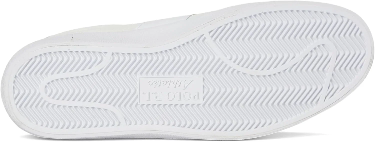 POLO RALPH LAUREN Men's Court Vulc Leather-Suede Sneaker