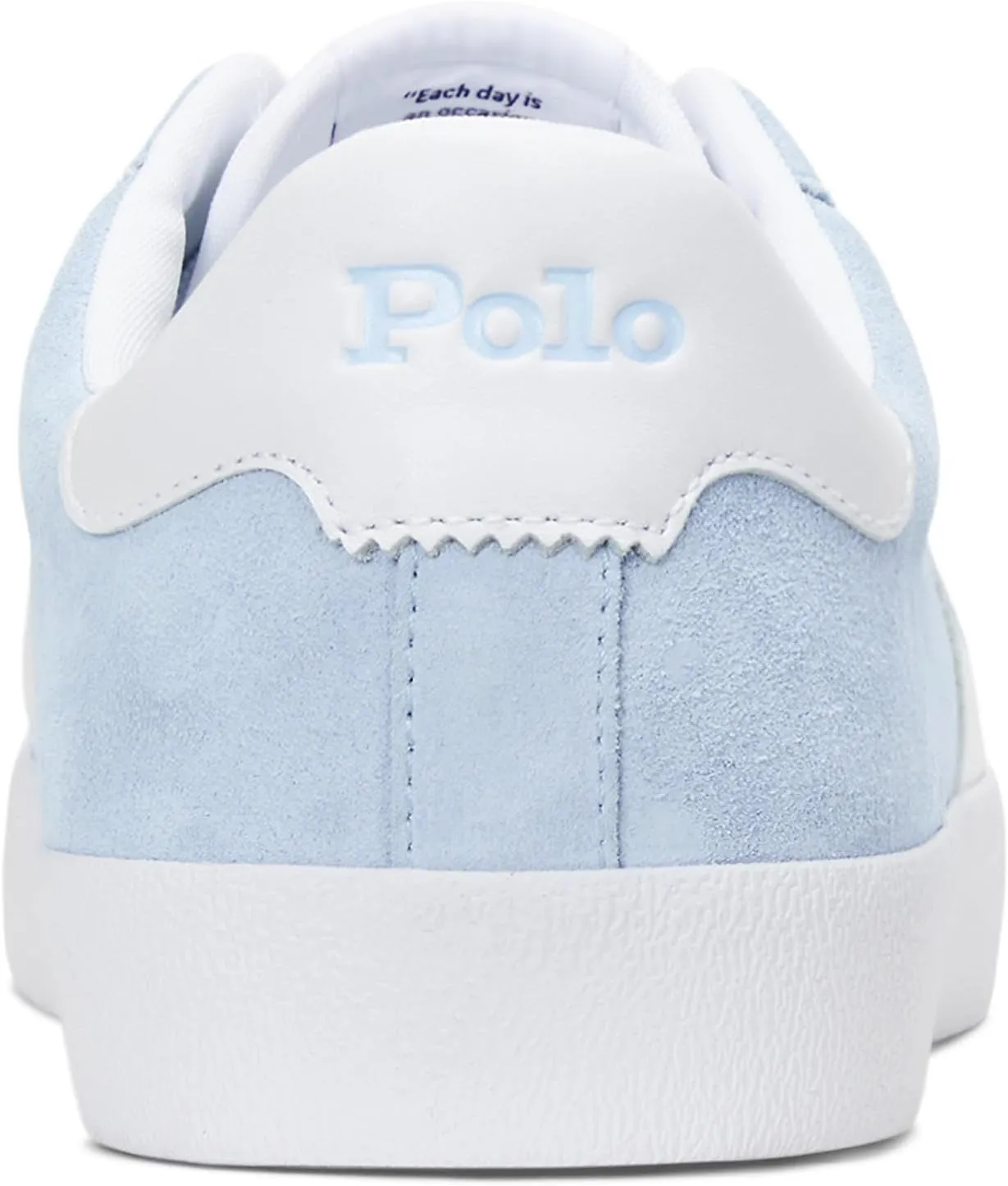 POLO RALPH LAUREN Men's Court Vulc Leather-Suede Sneaker