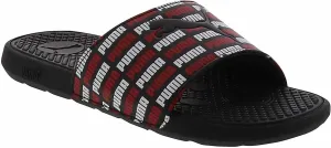 PUMA Cool Cat Echo Boys' Slide Sandal Black in Size 11