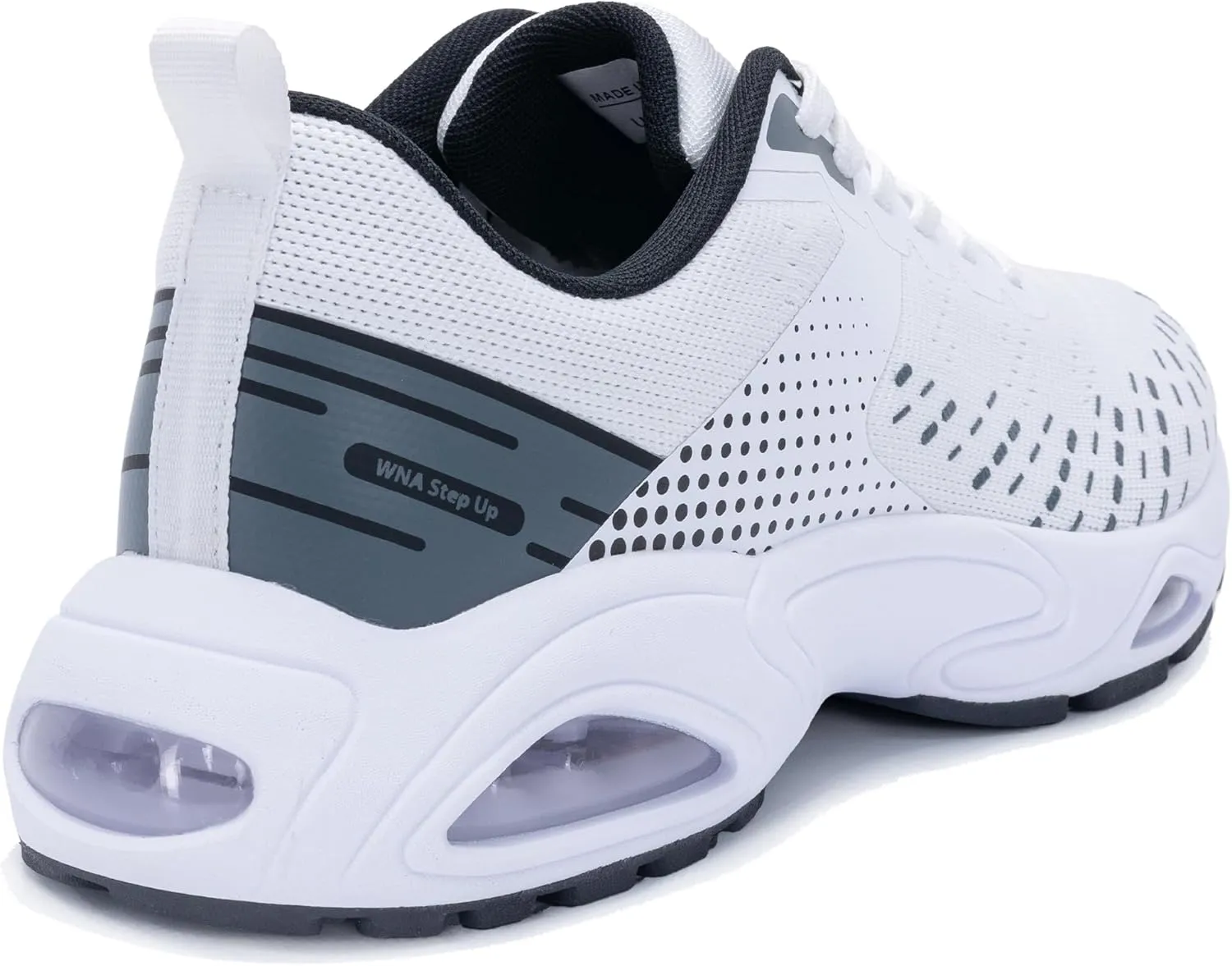 Quseek Mens Athletic Running Shoes Tennis Walking Sneakers Lightweight Breathable for Gym Jogging Sports US 7-13