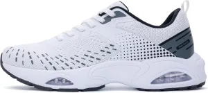 Quseek Mens Athletic Running Shoes Tennis Walking Sneakers Lightweight Breathable for Gym Jogging Sports US 7-13