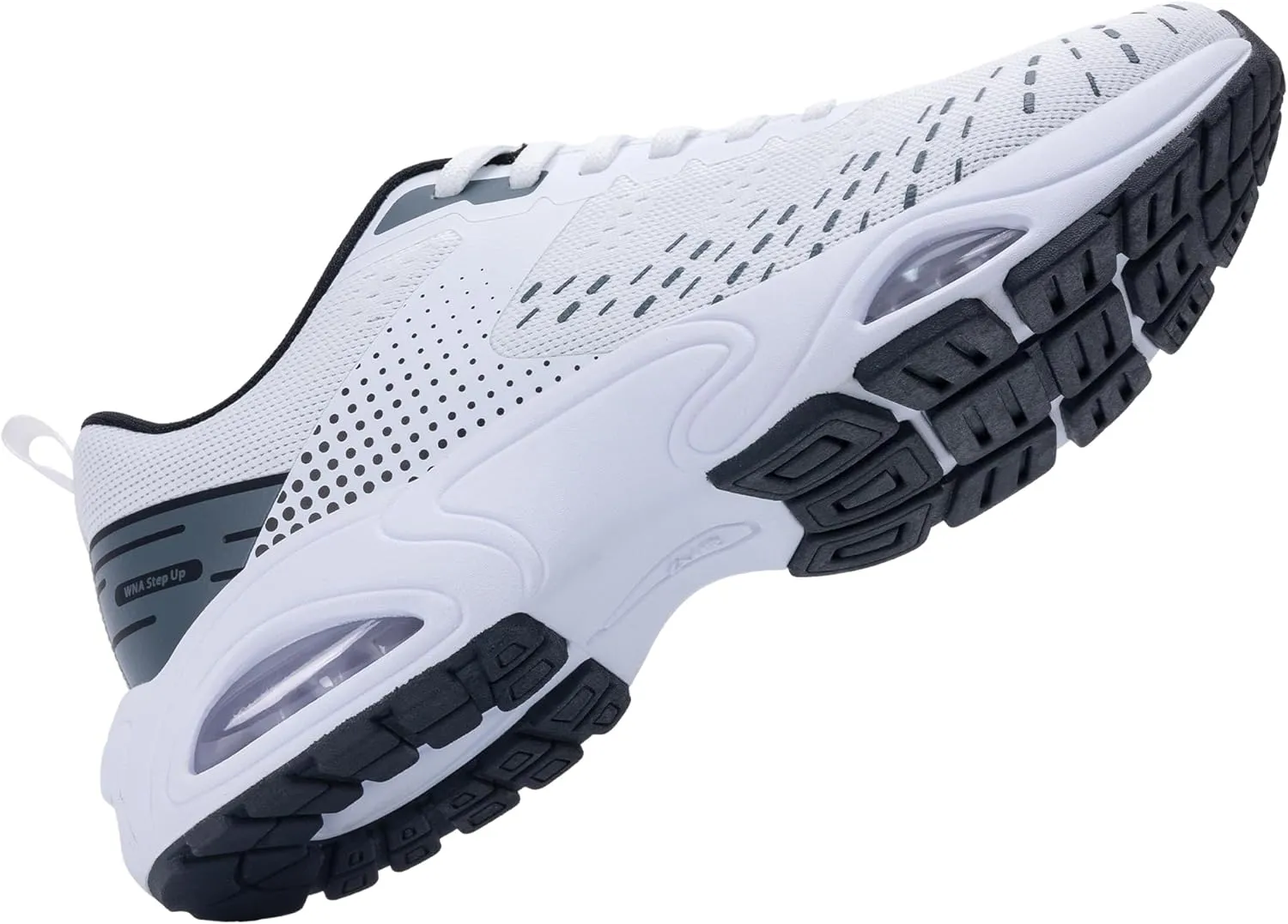 Quseek Mens Athletic Running Shoes Tennis Walking Sneakers Lightweight Breathable for Gym Jogging Sports US 7-13