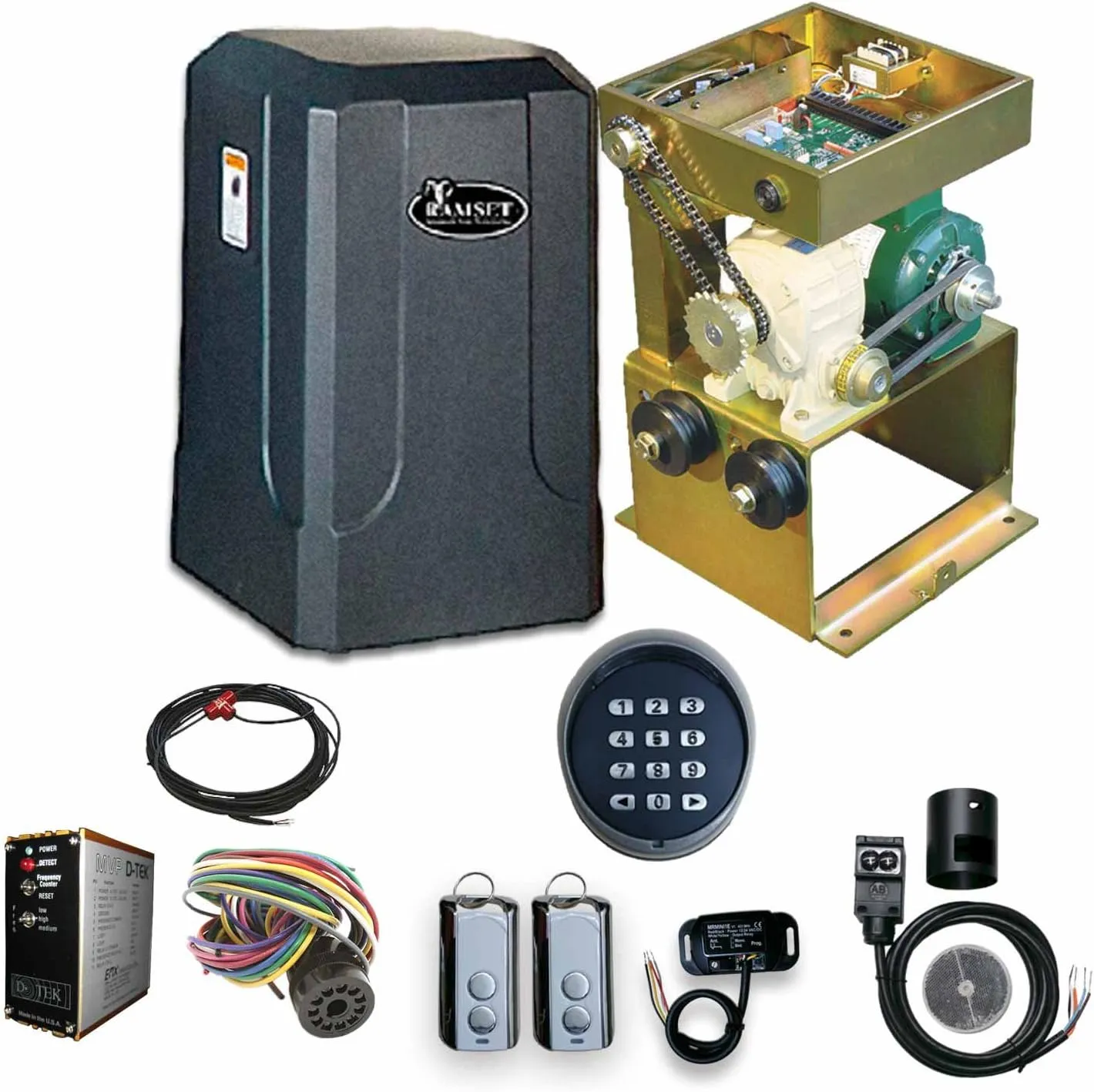 Ramset 5100 Kit 4 Slide Gate Opener Residential Automatic Gate Operator