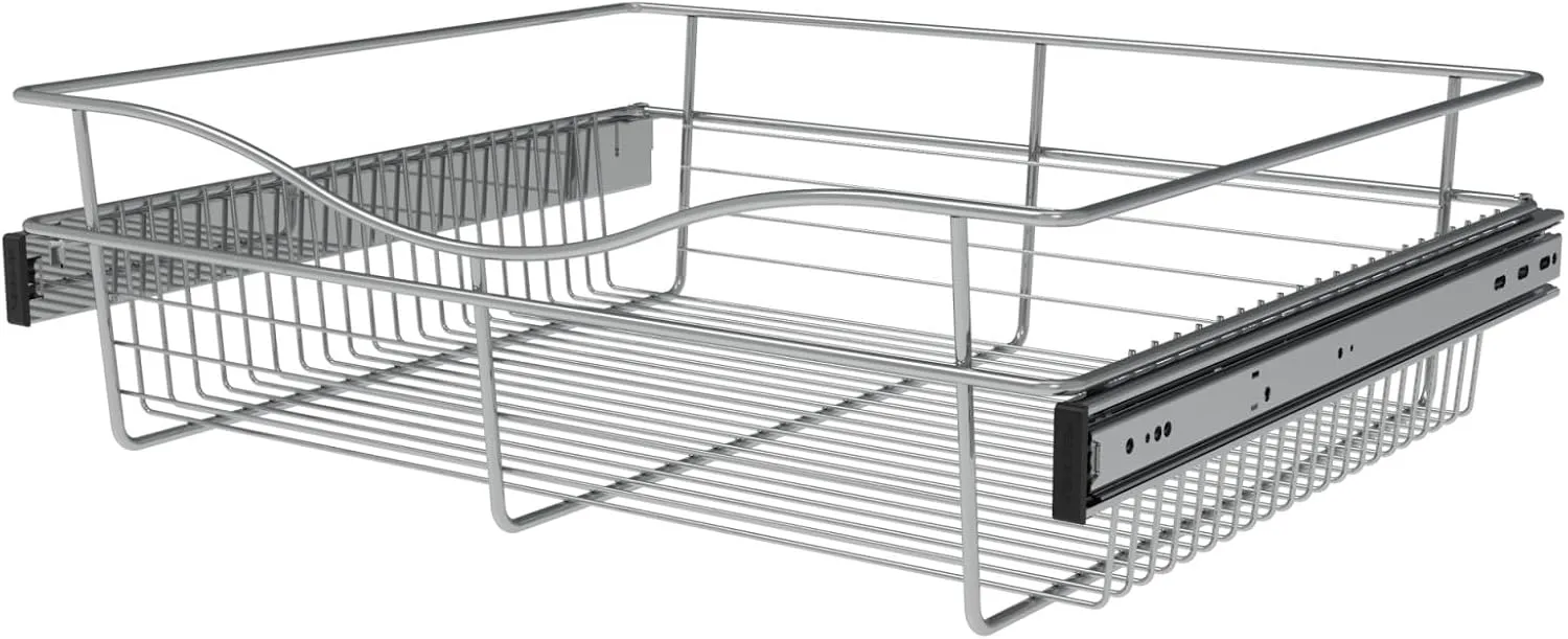 Rev-A-Shelf - CB-242007CR-1 - Chrome Closet Pull-Out Basket
