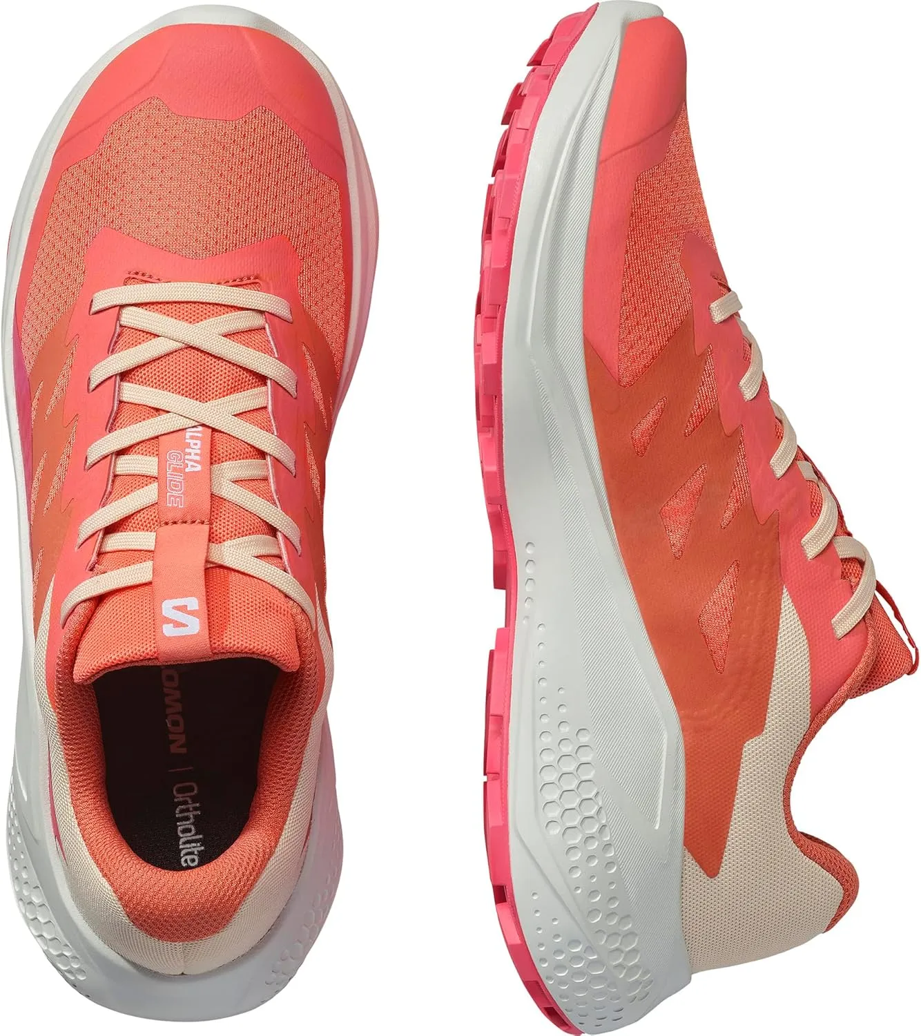 Salomon Women's Alphaglide Trail Running Shoe, Lightweight Cushioning and All-Terrain Grip for Trail Running & Hiking