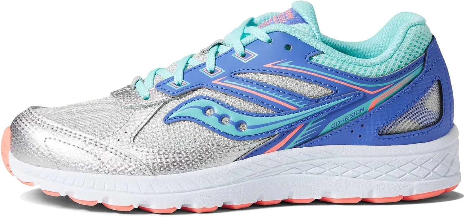 Saucony Unisex-Child Cohesion 14 Lace to Toe Running Shoe