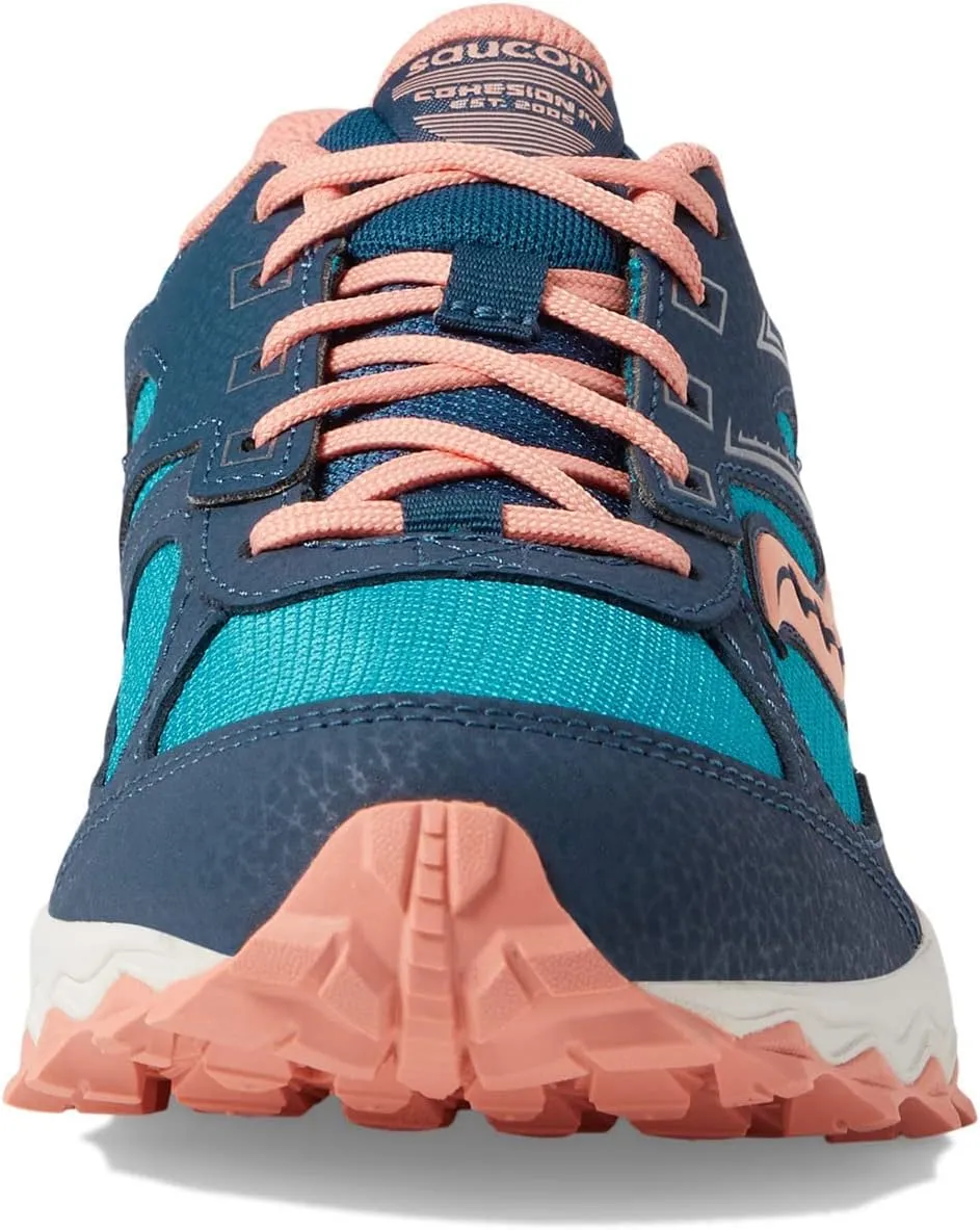 Saucony Unisex-Child Cohesion Tr14 Lace to Toe Trail Running Shoe