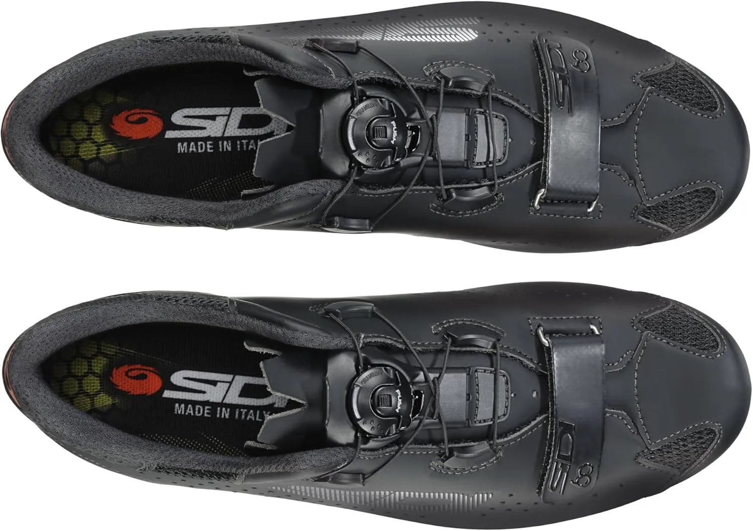 SiDI | Cycling Shoes, Professional Men's Road Bike Shoes SIXTY, Integrated Heel, Innovative Closure System, Vent Carbon Sole