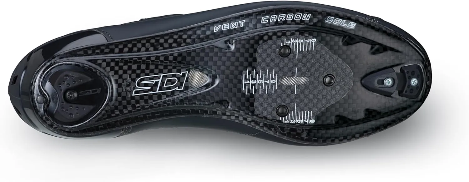 SiDI | Cycling Shoes, Professional Men's Road Bike Shoes SIXTY, Integrated Heel, Innovative Closure System, Vent Carbon Sole
