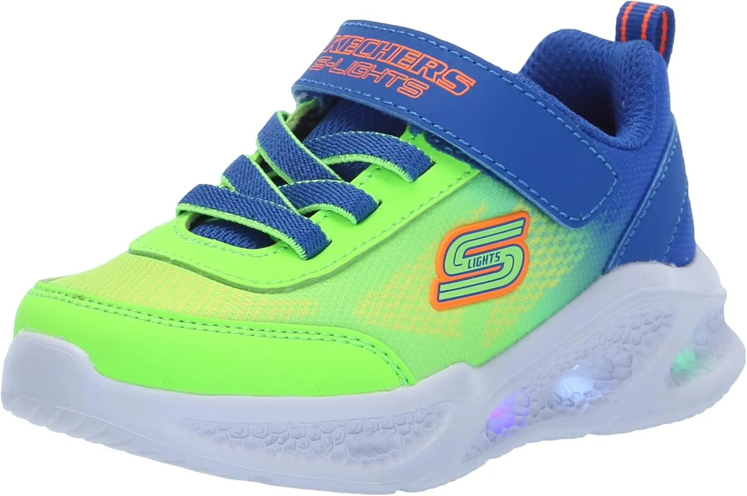 SKECHERS Boy's Meteor-Lights-krendo Sneaker