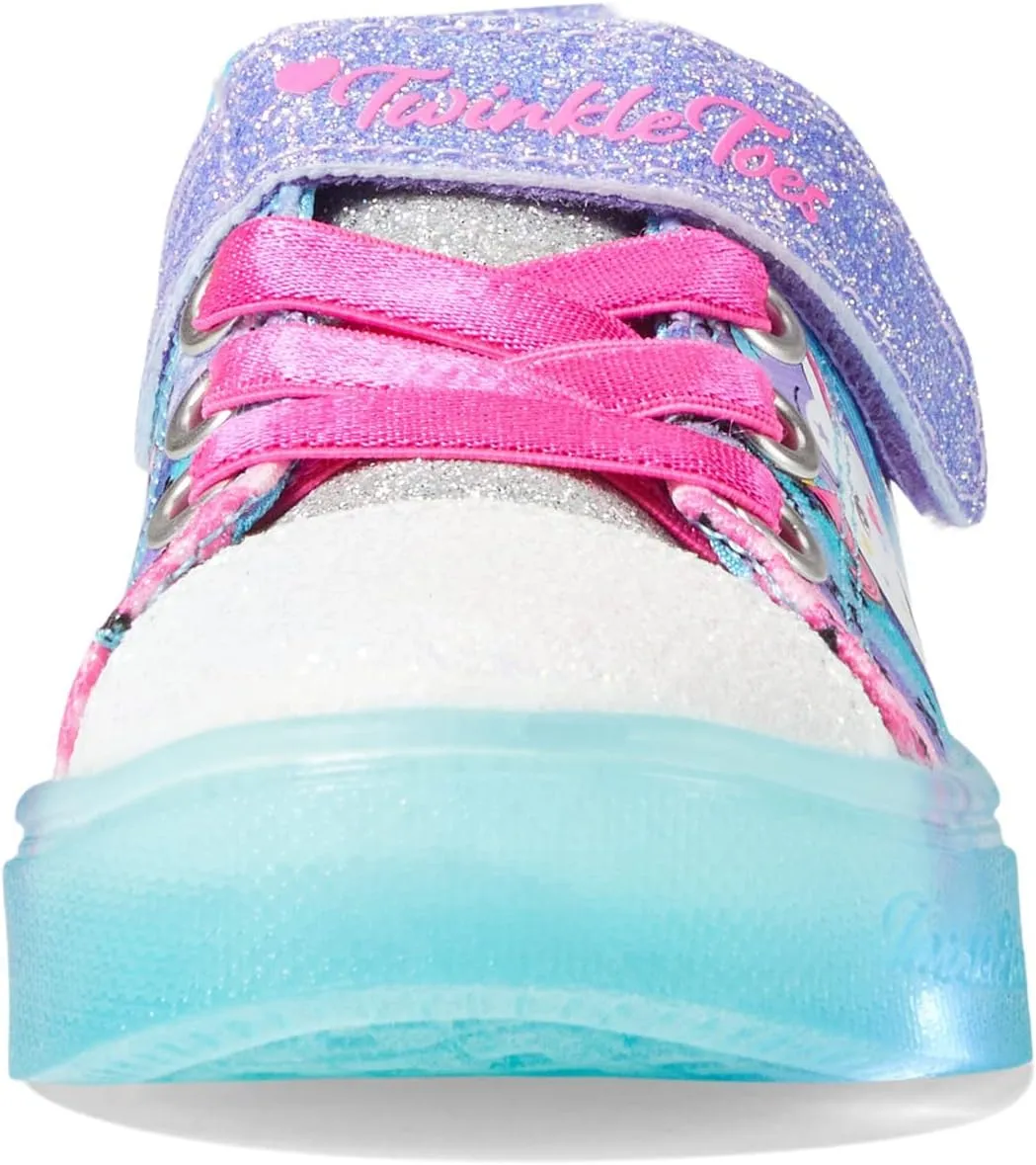 Skechers Kids Girl's Toes Twinkle Sparks Ice-Unicorn Bu Sneaker