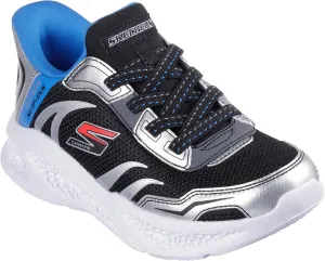 Skechers Kids' Meteor-Lights-Brisk Sneaker