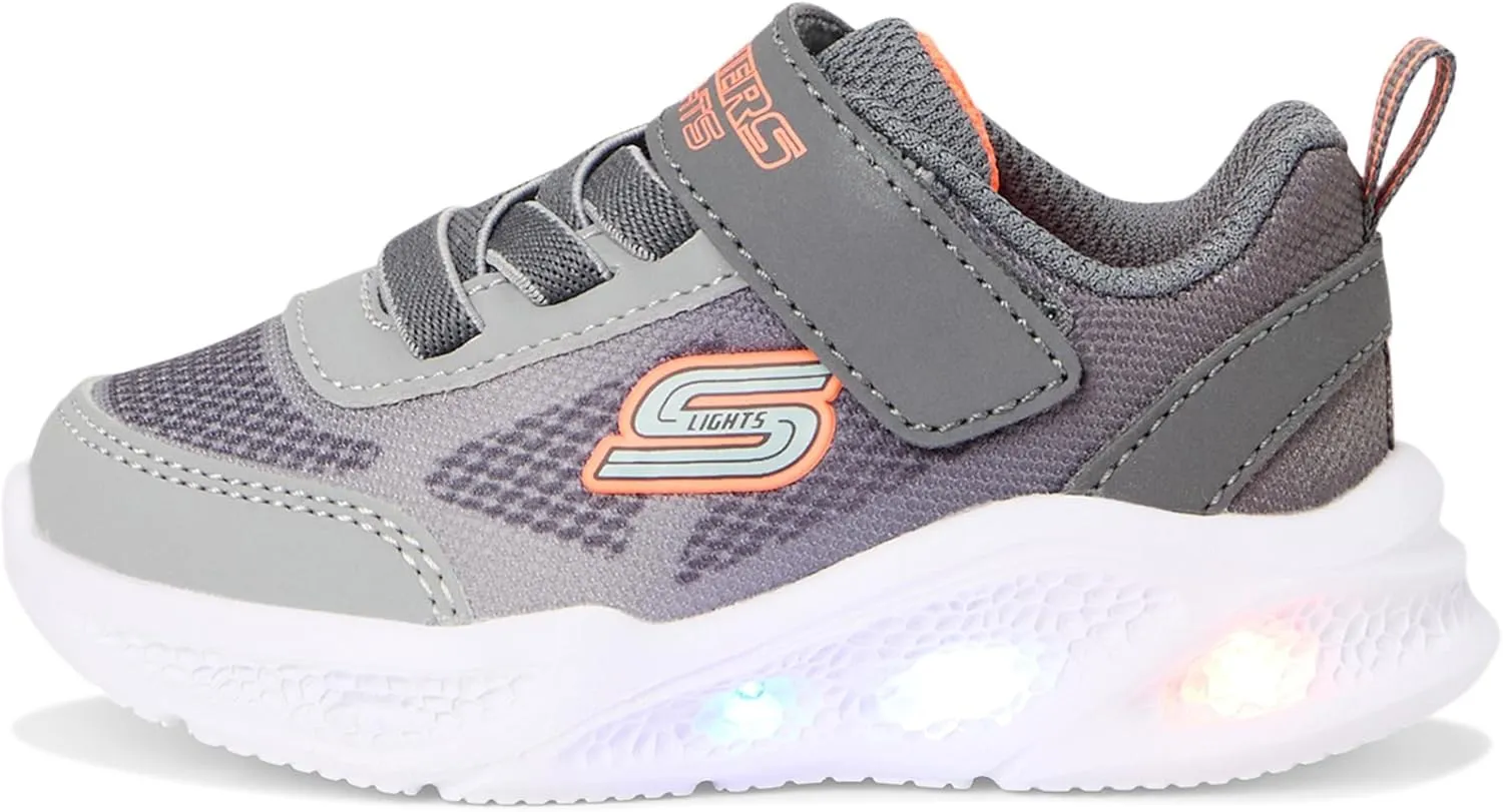 Skechers Kids' Meteor-Lights-Krendo Sneaker