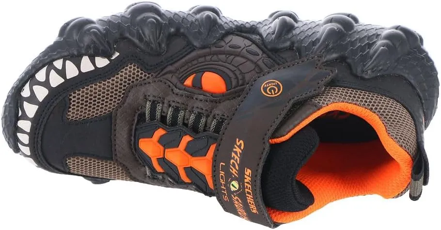 Skechers SKCH-O-SRS Lgts-Dino Trckr-400112L Boys' Toddler-Youth Sneaker