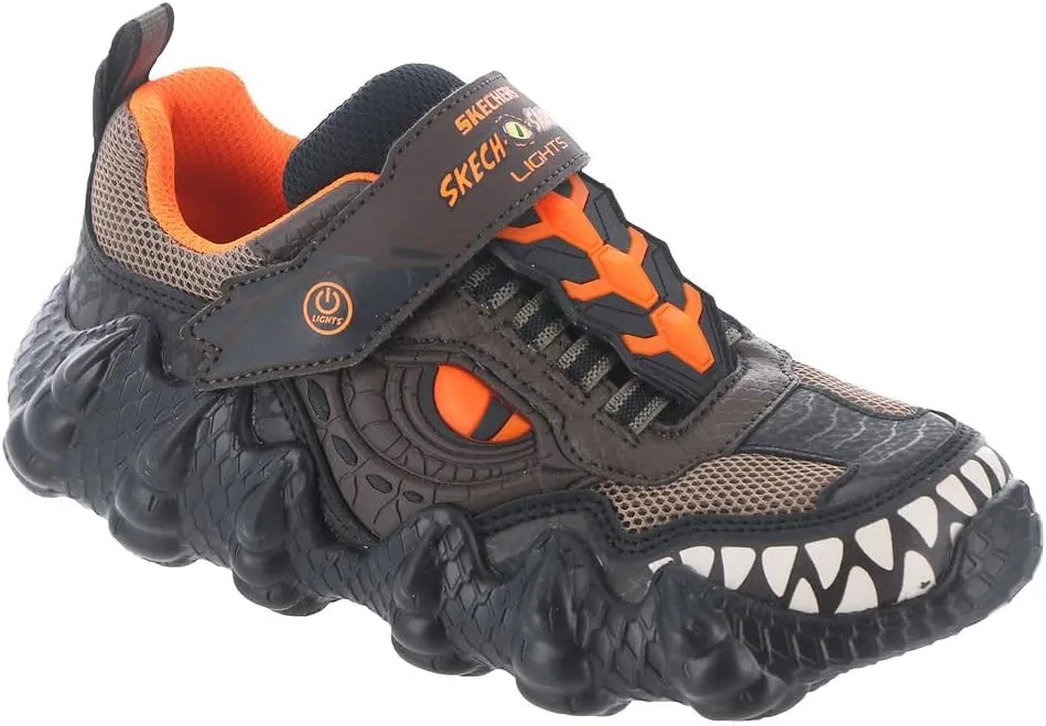 Skechers SKCH-O-SRS Lgts-Dino Trckr-400112L Boys' Toddler-Youth Sneaker