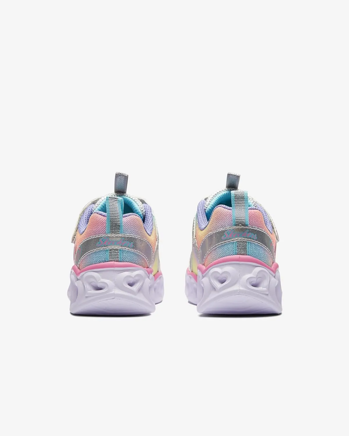 Skechers Unisex-Child Heart Lights-Rainbow Lux Sneaker