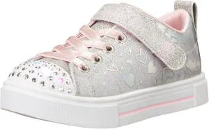 Skechers Unisex-Child Toes Twinkle Sparks-Wing Charm Sneaker