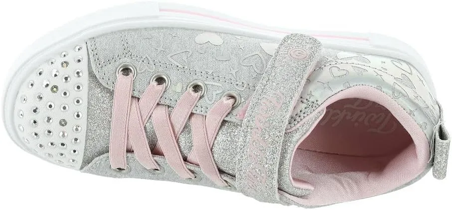 Skechers Unisex-Child Toes Twinkle Sparks-Wing Charm Sneaker
