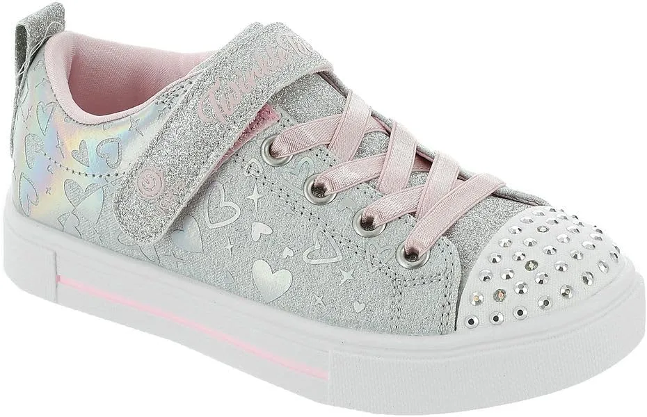 Skechers Unisex-Child Toes Twinkle Sparks-Wing Charm Sneaker