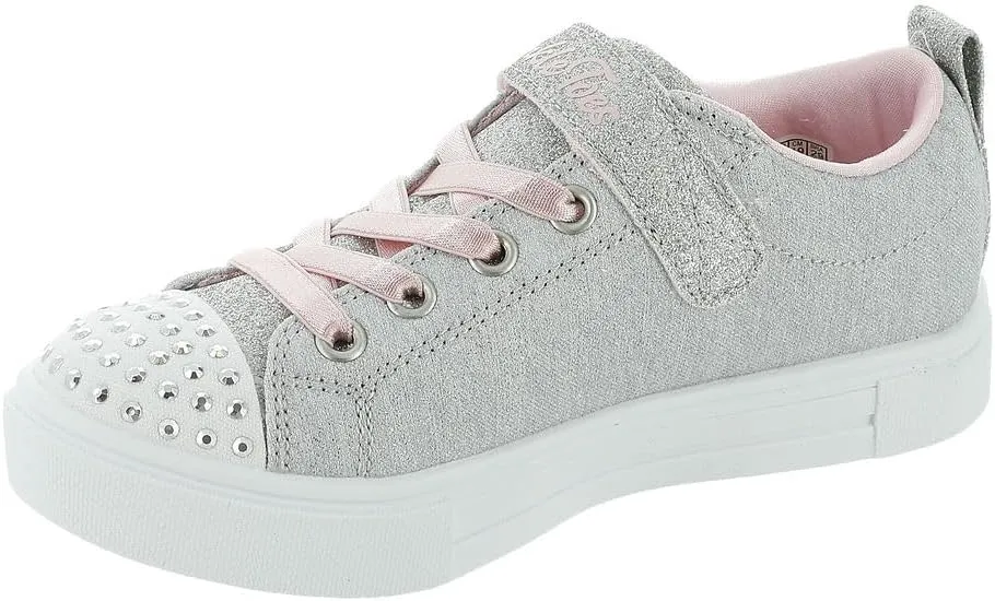 Skechers Unisex-Child Toes Twinkle Sparks-Wing Charm Sneaker