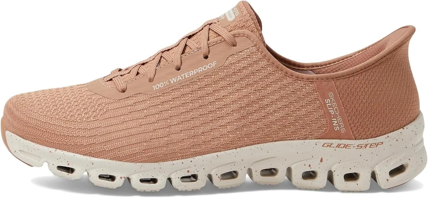 Skechers Women's Waterproof Glide Step Rainy Day Sneaker