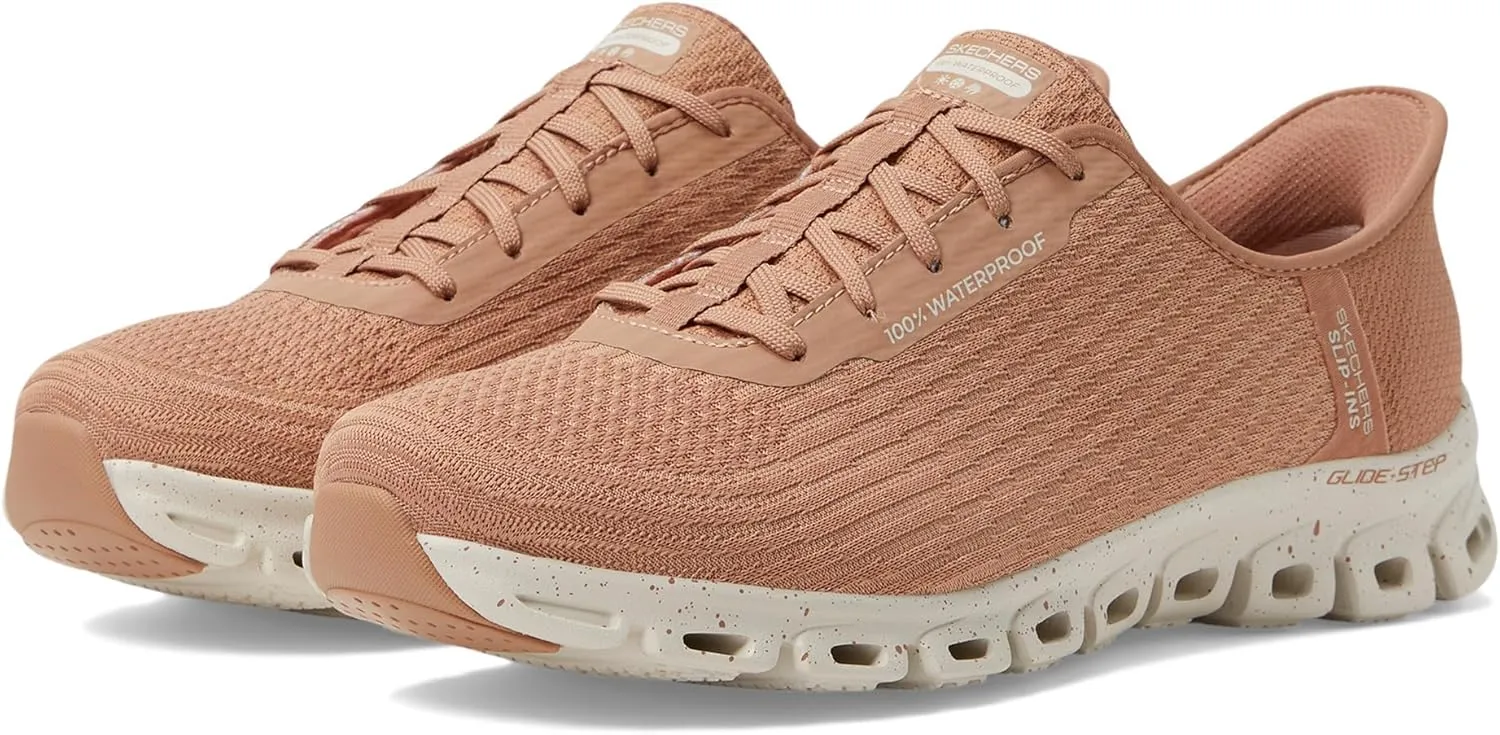 Skechers Women's Waterproof Glide Step Rainy Day Sneaker