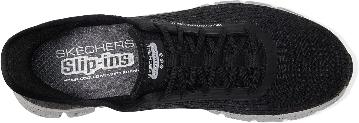 Skechers Women's Waterproof Glide Step Rainy Day Sneaker