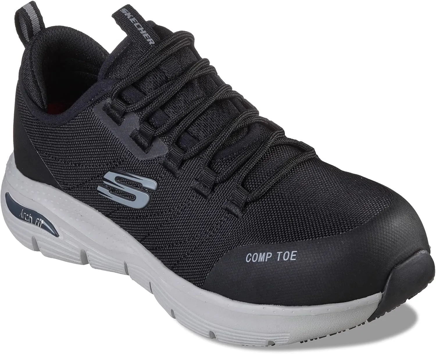 Skechers Women's Work, Arch Fit - Ebinal SR Composite Toe Sneaker
