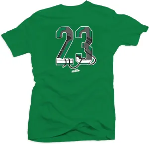 SNELOS Shirt to Match Jordan Retro 1 Pine Green 2020 Match Sneaker tee
