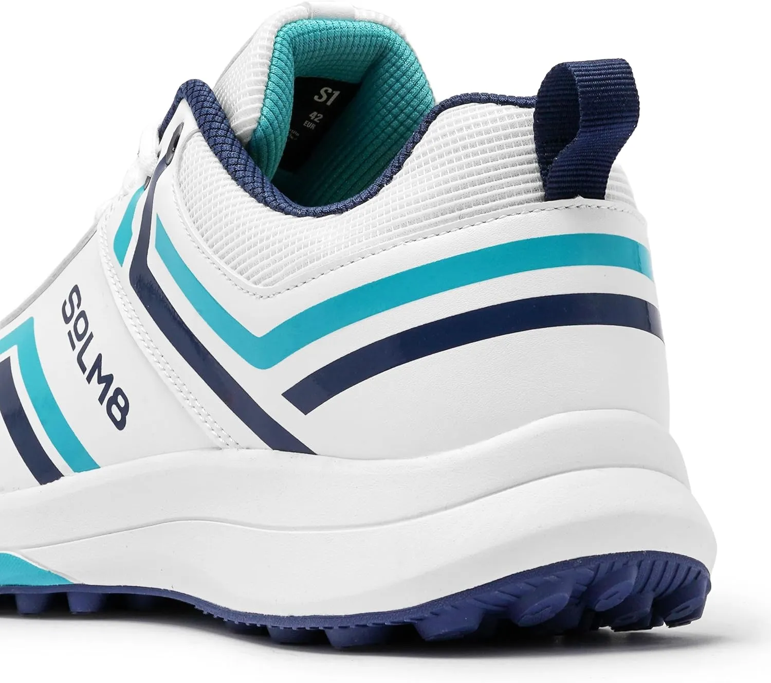 SOLM8 S1 Rubber Spikes - Lightweight Cricket Shoes for Men and Women - Durable Grip, Superior Protection (2024 Edition)