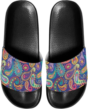 Summer Womens Slipper Home Casual Slippers Non-slip Shower Single Band Open Toe Slide Sandals