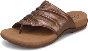 Taos Gift 2 Women's Sandal - Elevate Your Style with A Classic Open Back Toe-Post Design - Premium Comfort with Arch Support and Cooling Gel Padding for All Day Wearability