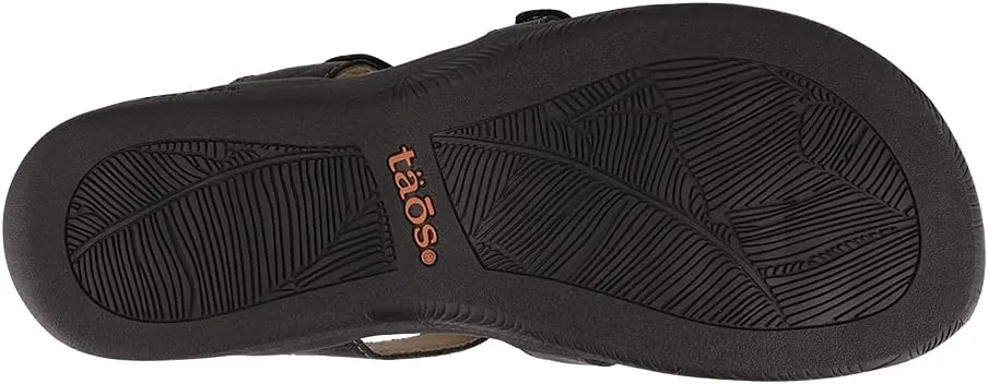 Taos Prize 4 Women's Walking Sandal - Stylish and Adjustable Three Strap Open Back Slide On Walking Sandal with Premium Arch Support and Cushioning for All Day Comfort