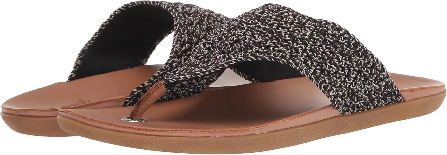 The Sak Shana Thong Sandal in Crochet, Slip On Entry