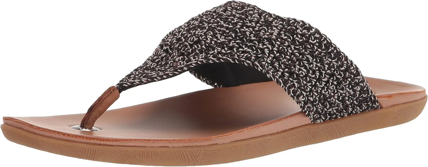 The Sak Shana Thong Sandal in Crochet, Slip On Entry