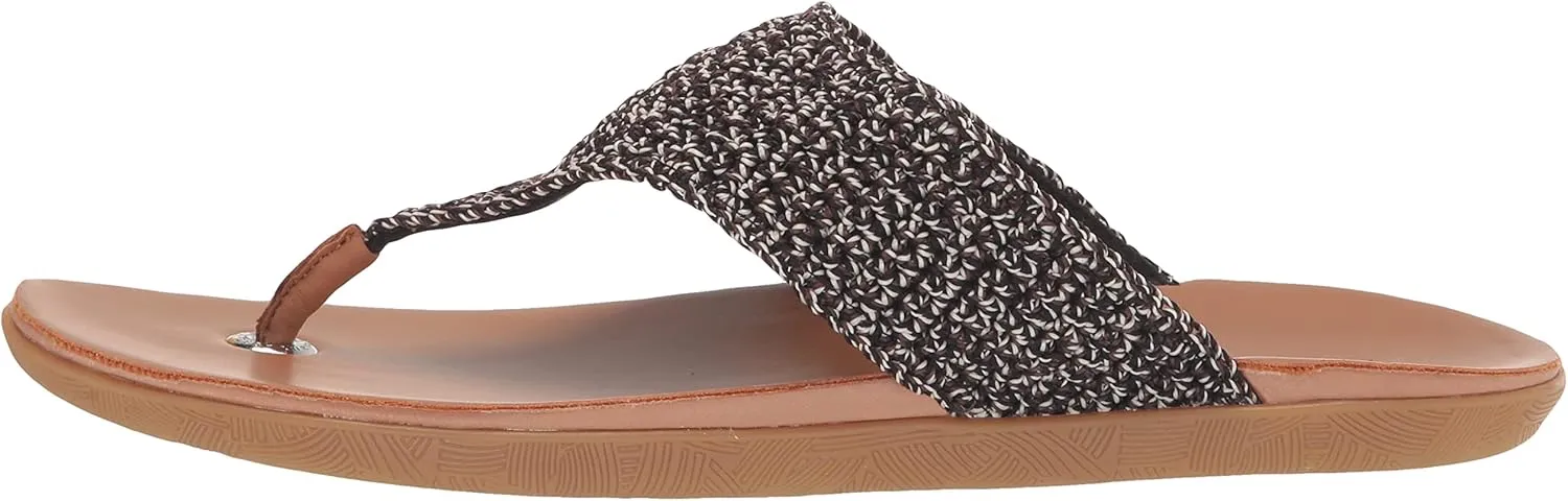 The Sak Shana Thong Sandal in Crochet, Slip On Entry