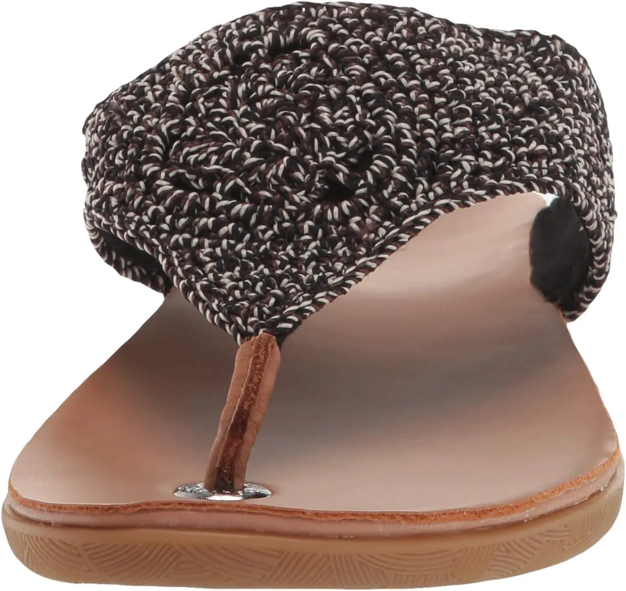 The Sak Shana Thong Sandal in Crochet, Slip On Entry