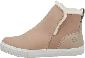 Timberland Women's Skyla Bay Pull-On Boots, Light Taupe Nubuck, 6 Medium