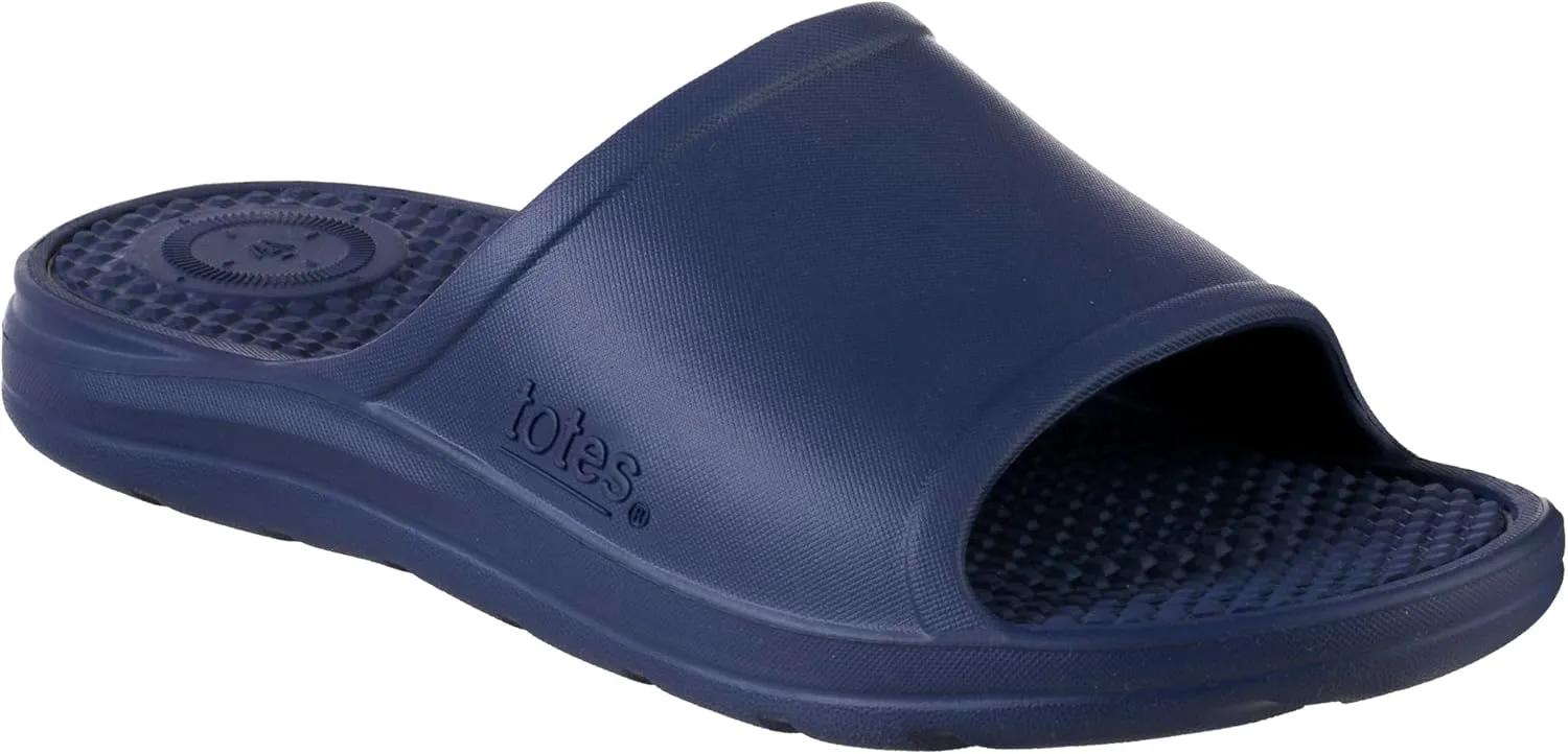 totes Men's Everywear Slide Sandal