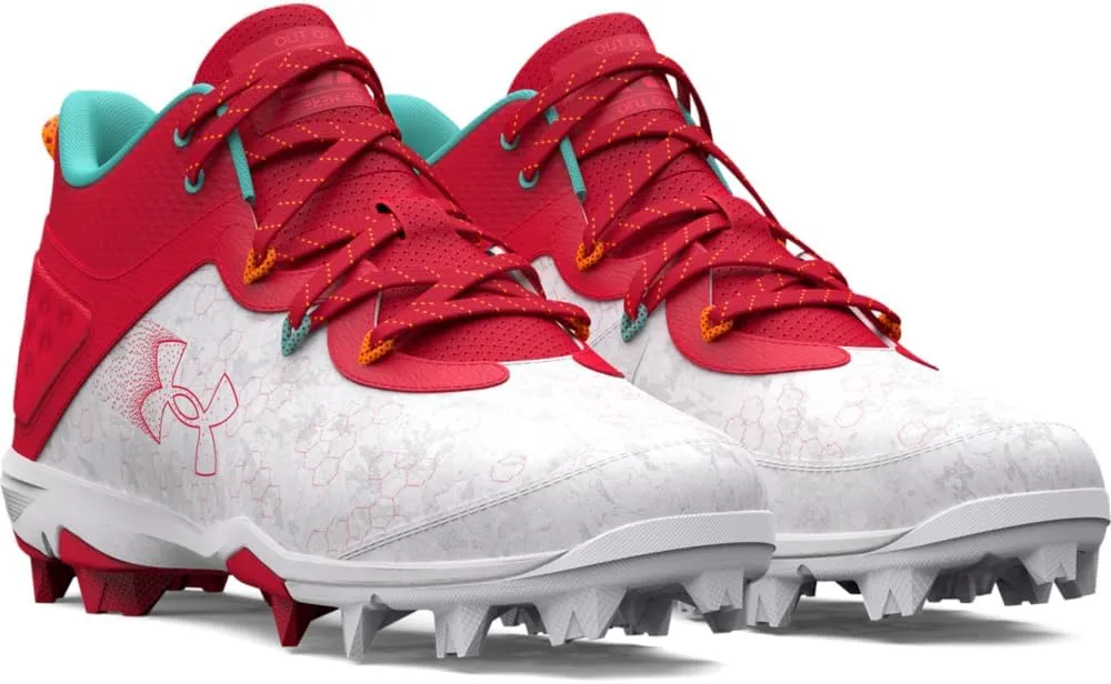 Under Armour Men's Harper 8 Mid Rm Baseball Shoe