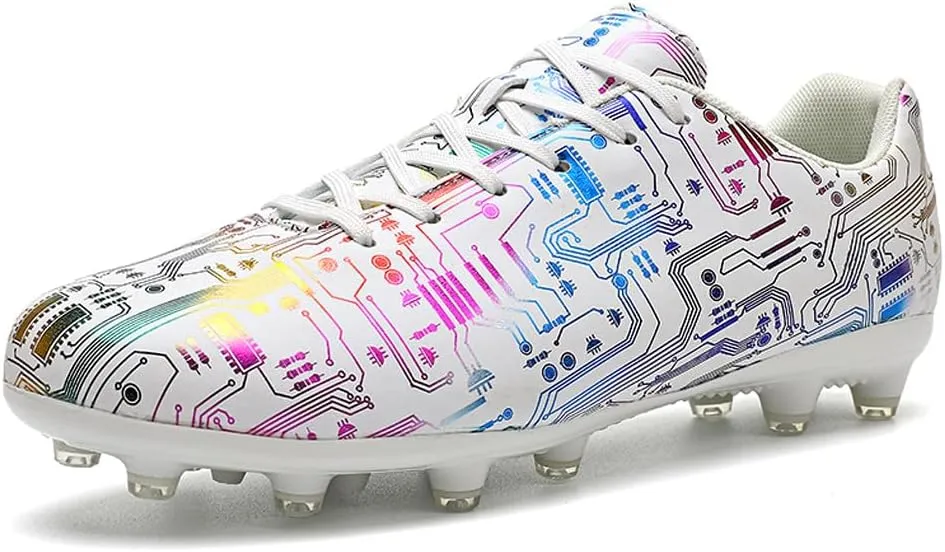 Unisex Low Top AG Sports Soccer Cleats Training Shoes Non-Slip Wear Resistant Football Shoes