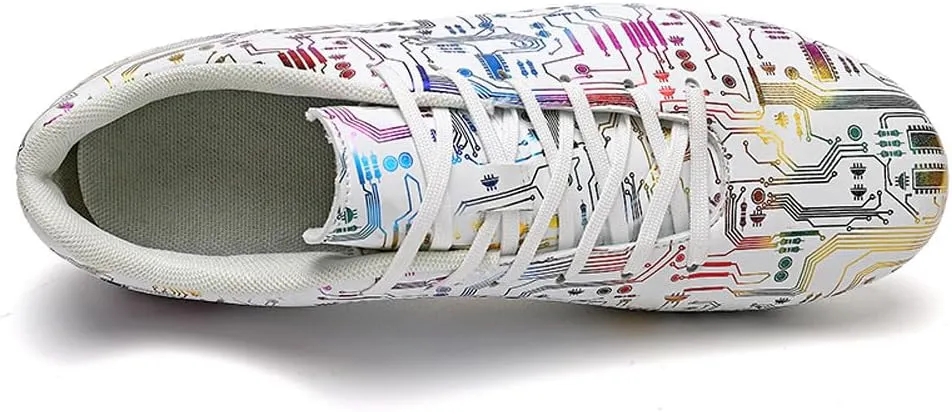 Unisex Low Top AG Sports Soccer Cleats Training Shoes Non-Slip Wear Resistant Football Shoes