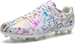 Unisex Low Top AG Sports Soccer Cleats Training Shoes Non-Slip Wear Resistant Football Shoes