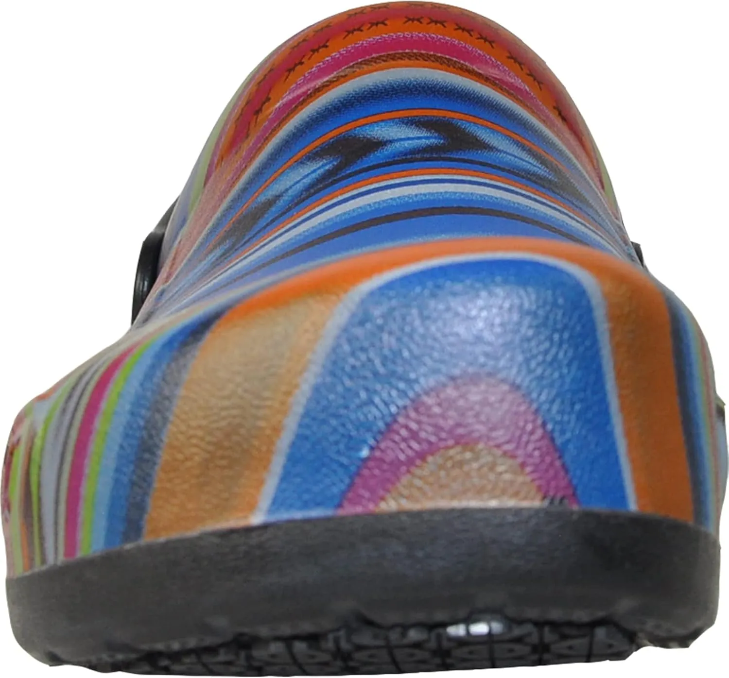 VANGELO Professional Slip Resistant Clog Waterproof Women Work Shoe Nurse Shoe Chef Shoe Ritz Black Lime White Multicolor