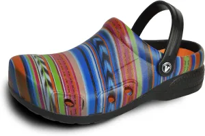 VANGELO Professional Slip Resistant Clog Waterproof Women Work Shoe Nurse Shoe Chef Shoe Ritz Black Lime White Multicolor