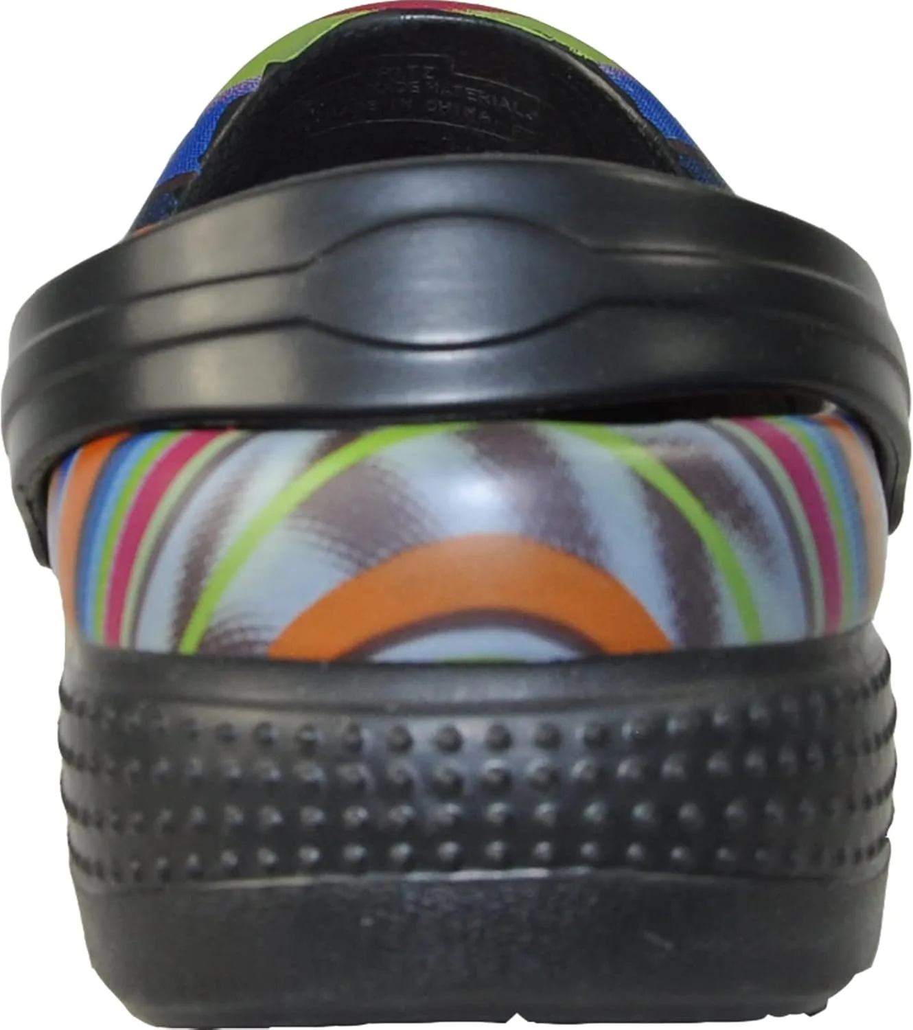 VANGELO Professional Slip Resistant Clog Waterproof Women Work Shoe Nurse Shoe Chef Shoe Ritz Black Lime White Multicolor