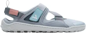 Vivobarefoot Tracker Sandal Mens Barefoot Hiking | Puncture Resistant Sandal | Wide Fit Grounding Shoes | Glacier Grey