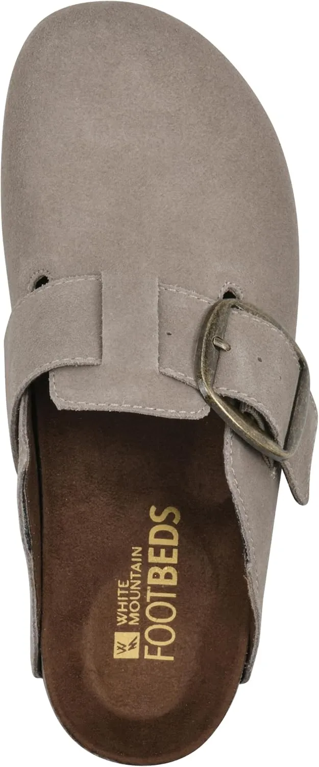 WHITE MOUNTAIN Women's Shoes Big Easy Clog Footbed