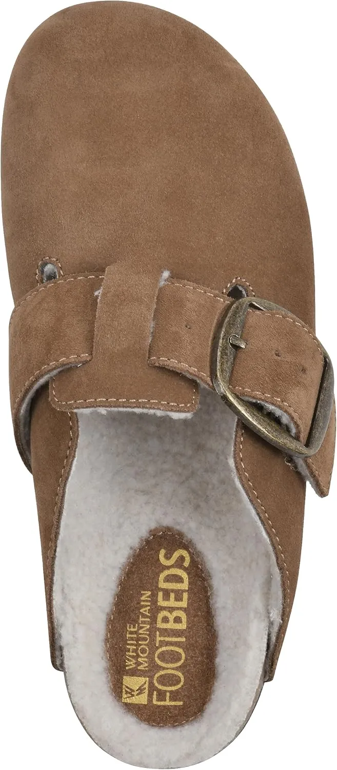 WHITE MOUNTAIN Women's Shoes Big Sur Clog Footbed