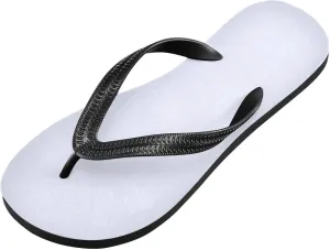 Women Beach Summer Casual Flip Flop BlackQuick Dry Sandals Slipper for Men Black